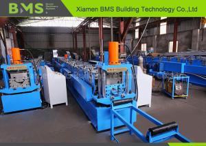 China CE Container House Beams Cold Roll Forming Machine With Hydraulic Cutter factory