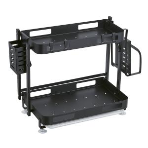 China 2 Tier Mesh Kitchen Storage Shelves Countertop Or Wall Mount Spice Rack Jars factory