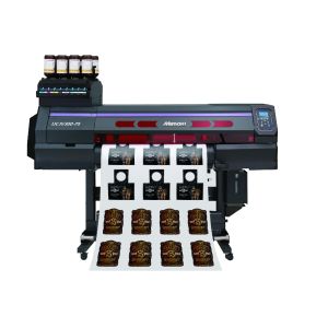China 4 Layer / 5 Layer Mimaki UCJV300-75 Roll To Roll UV Printing Machine factory