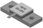 DC 9GHz 50ohm 200w 12.7mmx12.7mm Flange Resistors ODM