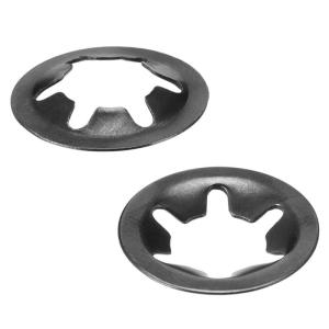 China Internal Tooth M3 Star Locking Washer With Black Oxide Finish on sale