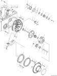 17A-27-41111 17A-27-00132 For Komatsu Bulldozer D155AX-6 Travel Assembly Final