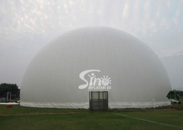 30m Dia. giant dome inflatable planetarium projection tent with water bags