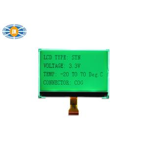 3 Inch COG Monochrome LCD Monitor , COG Dot Matrix Display With ST7567 Driver