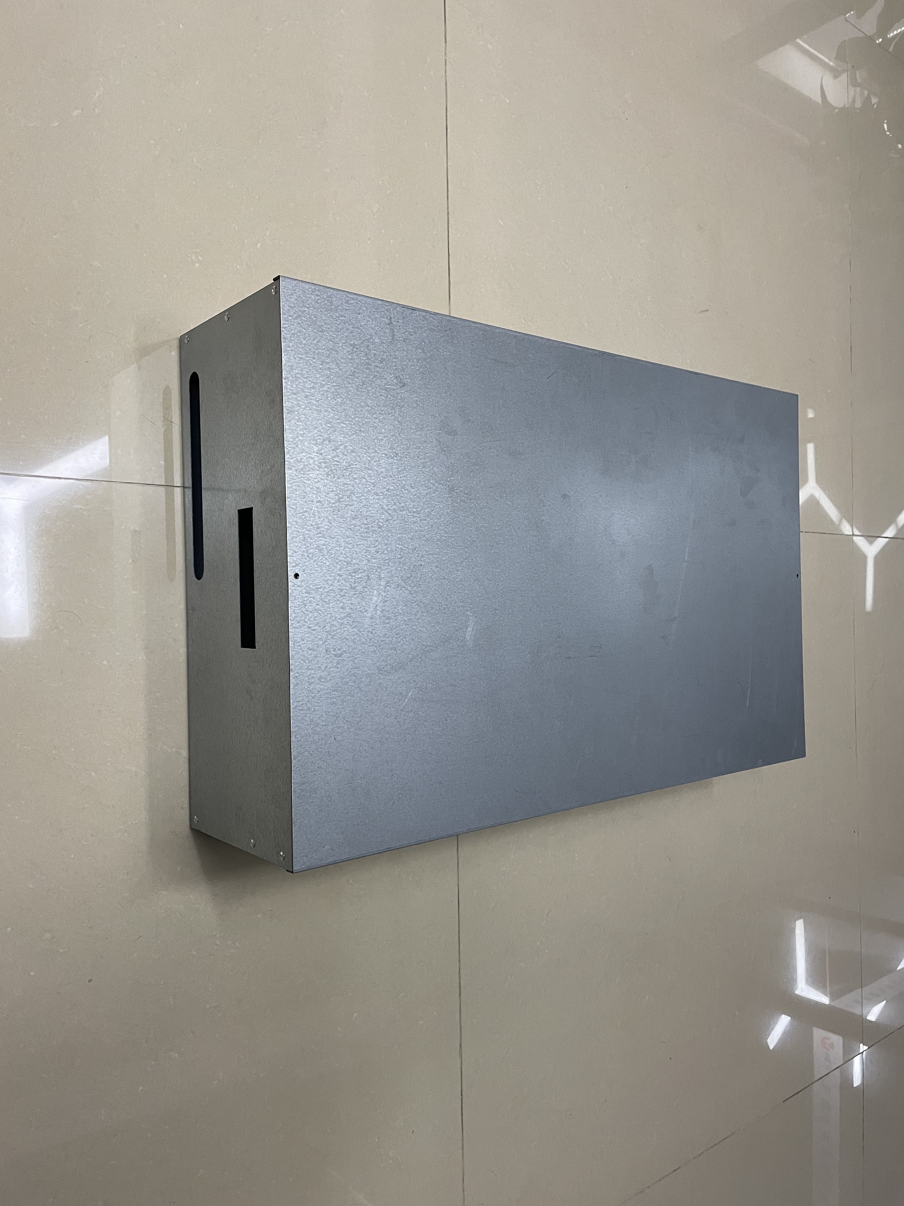 Custom Aluminum Sheet Fabrication Metal Laser Cutting Parts Box