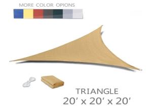 China HDPE UV Block Garden Shade Sail Adding UV Stabilizers And Anti - Oxidants factory