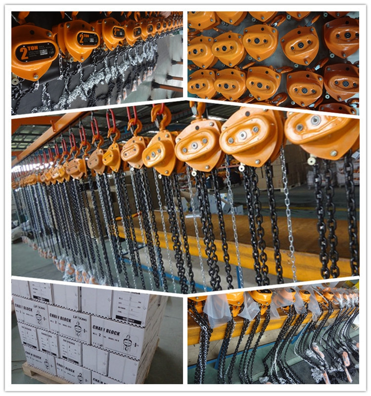 Portable Hand Operated Small Chain Hoist With Drop Forged Hooks For Factory