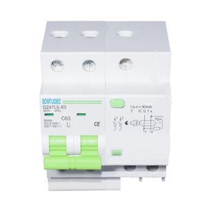 China Din Rail 63A 6KA Residual Current RCBO Circuit Breaker factory