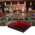 Hot Sell LED Dance Floor Portable LED 3D Mirror Dance Floor for DJ Stage