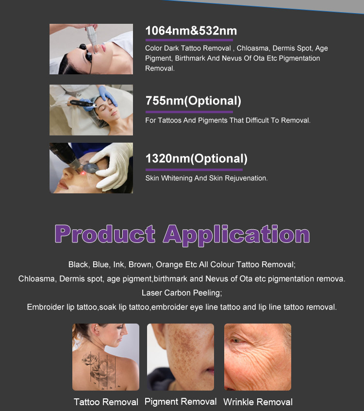 P1 Big Discount Pico Laser Tattoo Removal Device For Acne Eyebrow Freckles Spot Mole Remove Machine
