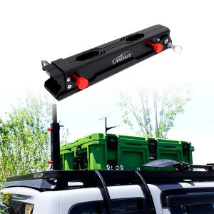 China Hard Anodizing Multifunction Aluminum Flagpole Holder Bracket for JEEP Wrangler Tank 300 factory