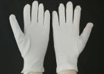 Yarn 32s Marching Band Gloves With Grip , Cotton Parade Gloves Three Stitches