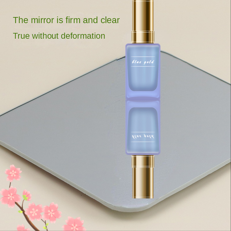 Everyday Design Pocket Adjustable Mini Cosmetic Table with Custom Round Make-Up Mirror