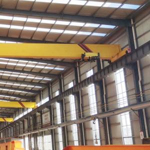China Hoisting Machine Electric Lifting Single Beam European Style Overhead Crane factory
