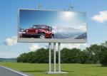 Single Column Outdoor LED Digital Billboard Magnesium Alloy Ultra High Heat