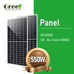 Ground Mounted Lithium Ion/Gel Battery Solar System 48-240V Output Voltage 24