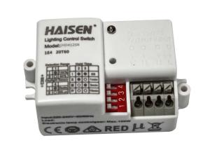 China 120VAC Ceiling Mounted Motion Sensor Microwave With Dip Switch factory