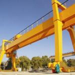 Heavy Duty MG Model Box Type Double Girder Gantry Crane Electric Frame Crane