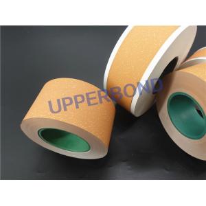 Yellow Cork Printing 52mm Width Tipping Paper For Cigarettes Production