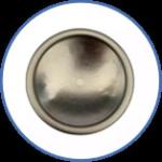 200# D52mm Aerosol Tin Can Components Dome Tinplate Can Bottom Metal Packaging