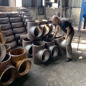 China CT 20 Steel Pipeline Tee Gost 17376 Standard for Power Generation factory
