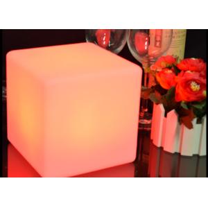 Small Led Cube Night Light Table Lamp 10cm For Restaurant / Festival Decoration