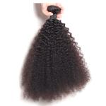 7A Grade Unprocessed Human Virgin Hair Peruvian Afro Kinky Curly Hair For Black