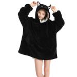 Fashionable Comfortable Childrens Hooded Pajamas Wearable Blanket Hoodie