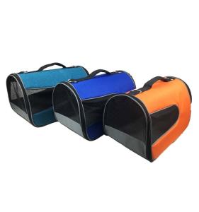 China Easy Clean Portable Pet Carrier Bag Waterproof Nylon / 600D Oxford Material factory