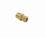 female Brass Compression Union Fitting 3/8" Comp X 1/2" NPT