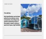 Outdoor Transparent Star Spare Room Homestay Hotel Dining Outdoor Courtyard