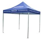 Flexible 3x3 Pop Up Marquee Outdoor Gazebo Canopy Well Ventilated Easy