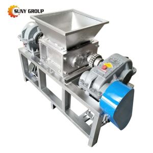 China Small Drum Shredding Plastic Drum Shredder with Multifunctional Waste Material Shredder factory