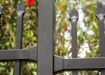 High Security Garrison Fencing Panels Interpon Powder Coated Black