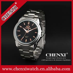 China Big Wrist Watches Oversize Stainless Steel Watches Men Man's Quartz Watch Made in China Rose Gold Watches for Man factory