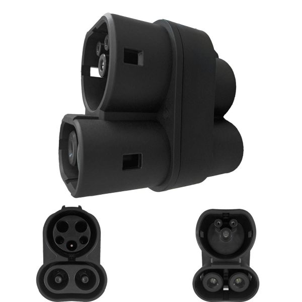 China CCS1 To CCS2 EV Adapter Electric Vehicle Accessories For New Energy Vehicle Parts factory
