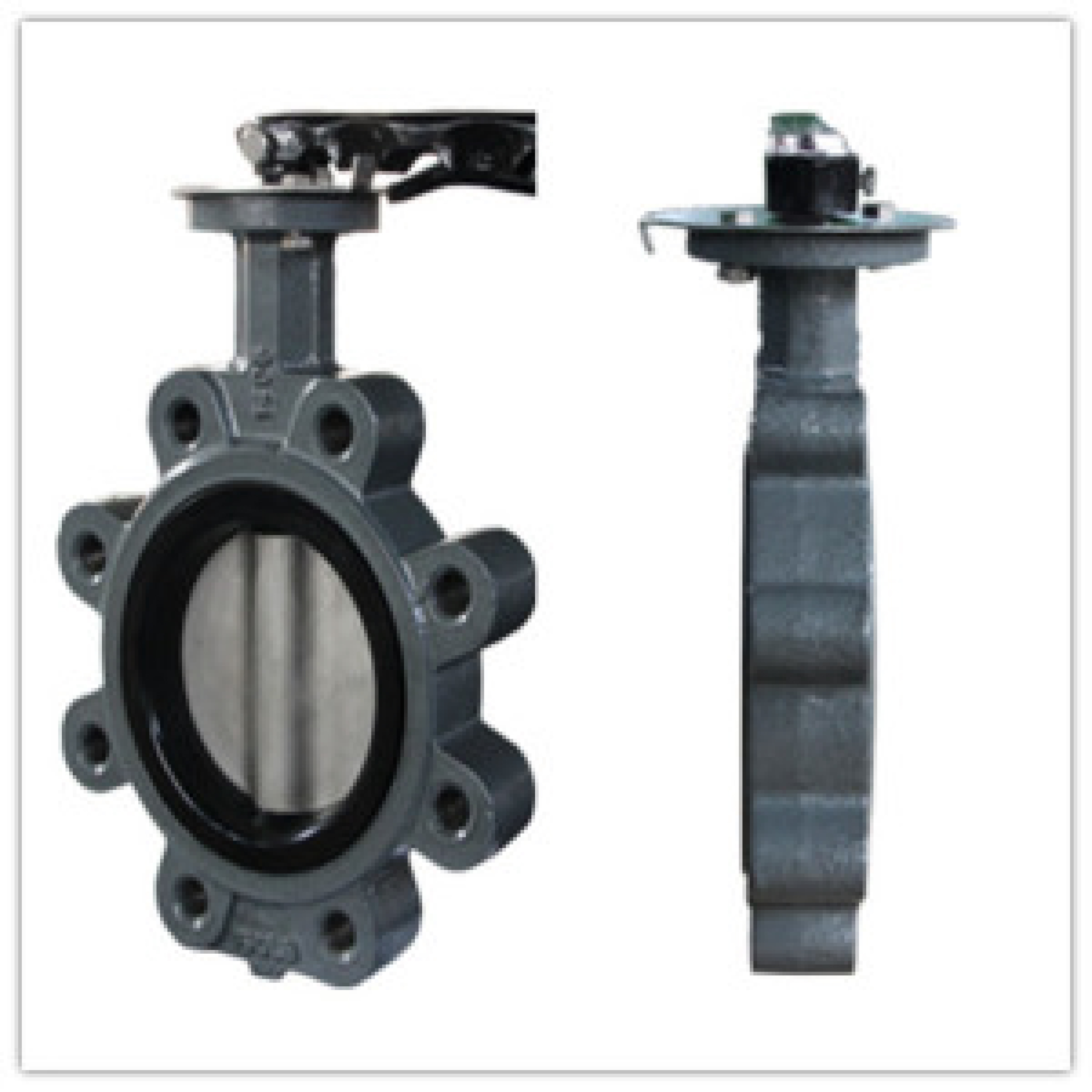 Good quality ansi din jis CI DI WCB SS Lugged type butterfly valve