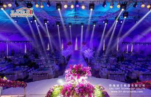 China 50m Width Large Luxury Wedding Tents , Transparent Top Tent For Different Event Festival factory