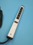 Universal Mountable Six Socket Extension Cord Power Strip Dustproof Aluminum