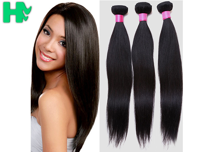 Straight Wavy 100% Straight Human Hair Extension Unprocessed Virgin Brazilian Human Hair