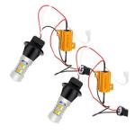 5630 20SMD Led Turn Signal Bulbs Double Color 7440 T20 BA15S 1156 BAU15S