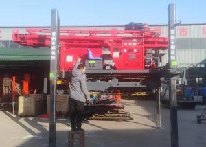 China 180m Depth Rock Drilling Machine Air Dth Water Well Bore Hole Drilling Rig factory