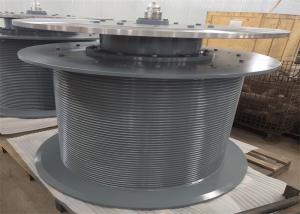 China Variable Speed Heavy Duty Anti Corrosion Steel Cable Winch Drum factory