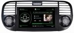 Ouchuangbo Car Navi GPS Navigation for Fiat 500 Auto Stereo S100 Platform Wifi