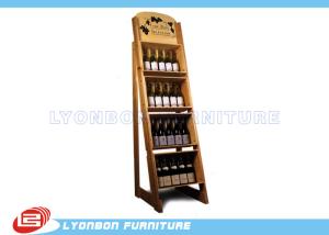 China Store Wine Display Stands Paint Finish factory