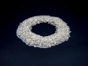 China Industrial RPET Granules Low Moisture Content Iron Content ≤5mg/Kg factory