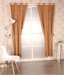 Embrossed Fleece Polyester Black Out Window Curtain