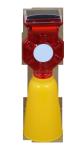 Ultra Bright LED Barricade Warning Lights , Waterproof Traffic Barricade Light