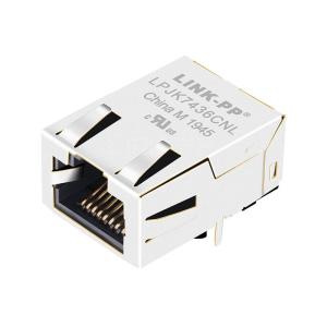 China Belfuse L8AL-1X1T-32A Compatible LINK-PP LPJK7436CNL 10/100/1000 Base-T Without LED Tab Up Low-Profile Ethernet Isolation Modules on sale