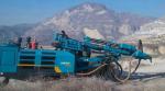 Ground Pile Driver Machine Highway Guardrail Piling Machinery Hydraulic Solar